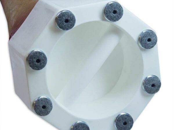 Das „Sockelmodell Bein mit 7 tiefen Wunden" von MEDICAL FX Germany ist ein exzellentes Lehr- und Übungsinstrument für medizinisches Fachpersonal, um ein breites Spektrum an Wundve…