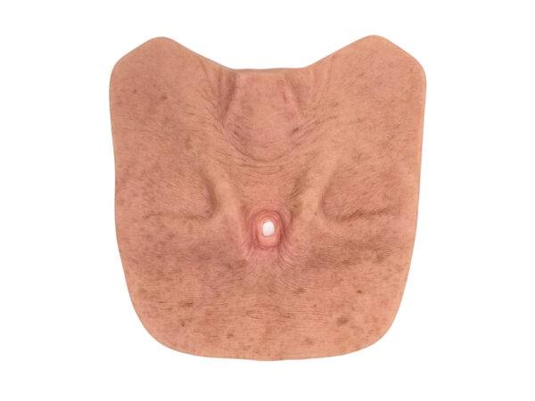 Das „Stick-On Large Tracheostoma"-Modell von MEDICAL FX Germany simuliert realistisch einen Luftröhrenschnitt und besteht aus hochwertigem Silikon. Konzipiert zur Befestigung an L…