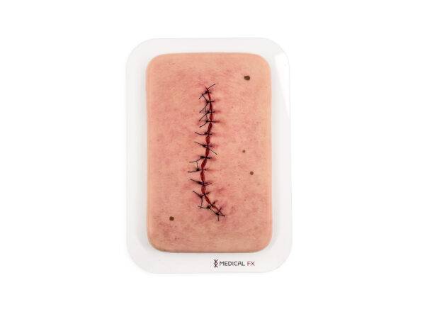 Das Modell „Pocketwunde OP-Wunde Geschlossen und Entzündet“ von MEDICAL FX Germany bietet eine detaillierte Simulation einer postoperativen, entzündeten Wunde. Montiert auf einer…