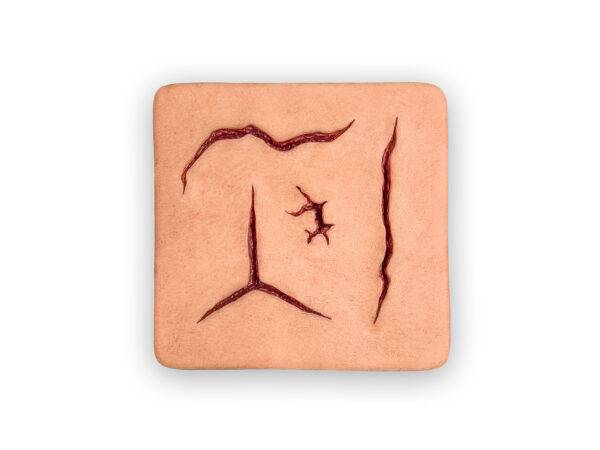 PAD 04 0066 00 2 Suture Pad Nahtsimulator Farbe2 MEDICAL FX germany Kopie