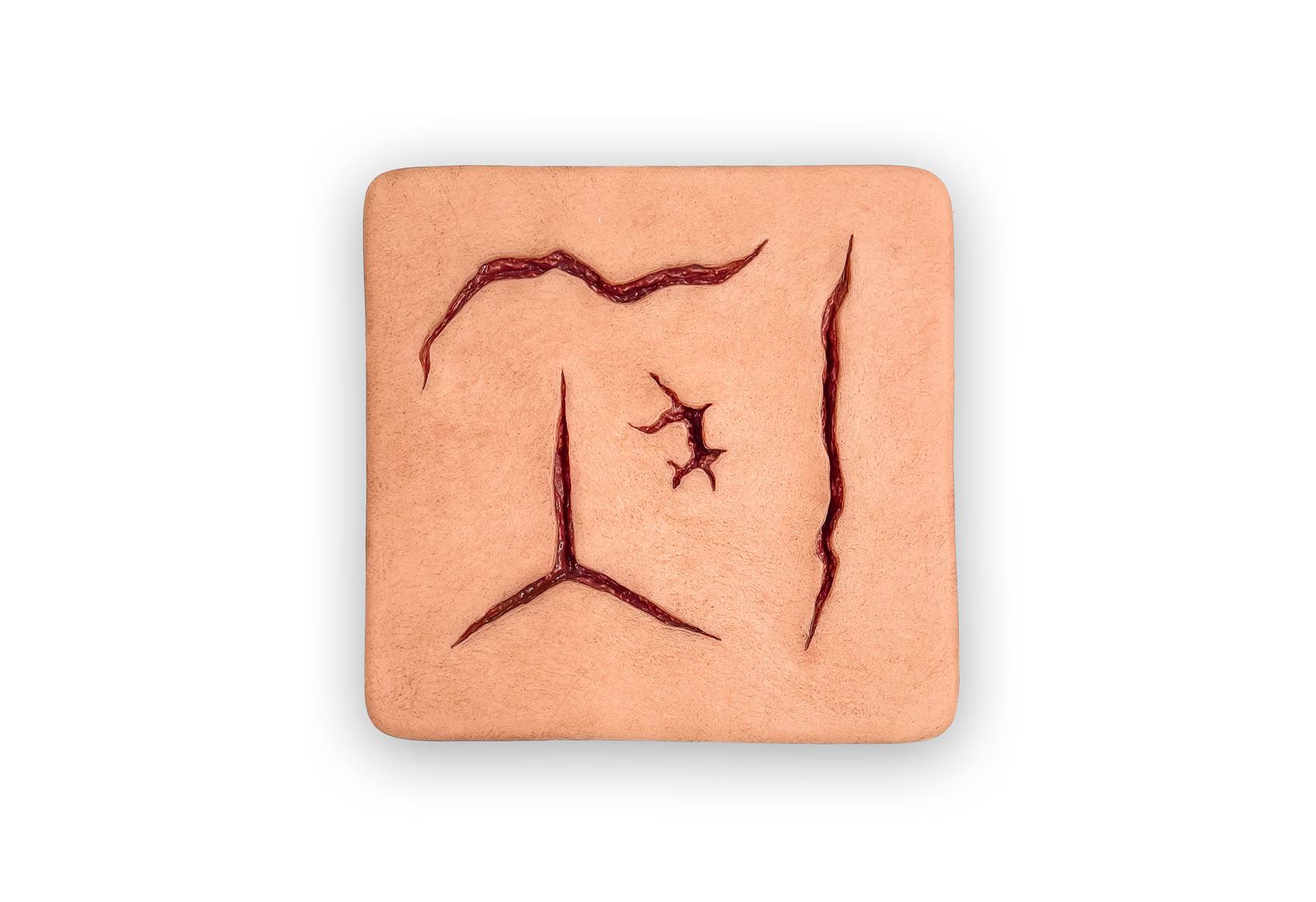 PAD 04 0066 00 2 Suture Pad Nahtsimulator Farbe2 MEDICAL FX germany Kopie