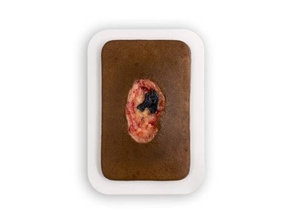 PW10 04 0064 00 3 Pocketwunde Nekrose Farbe 3 MEDICALFX GERMANY realistisch Kopie