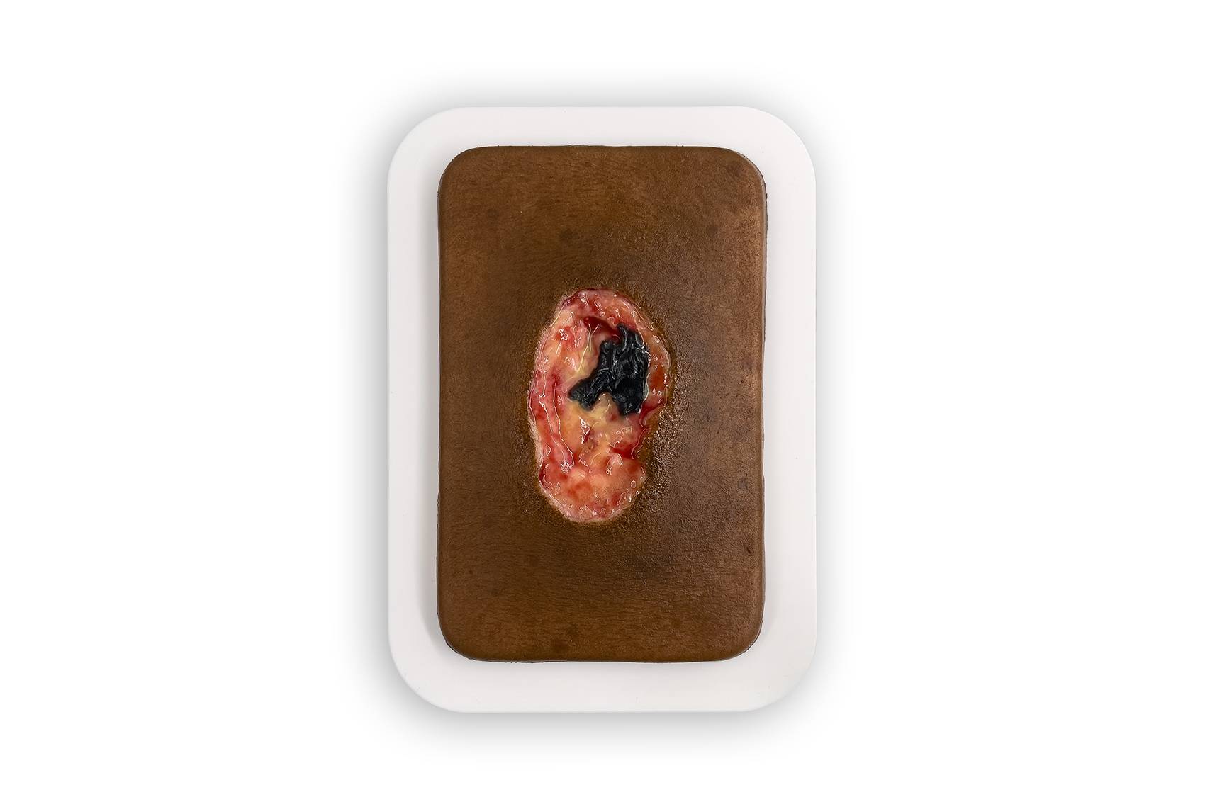 PW10 04 0064 00 3 Pocketwunde Nekrose Farbe 3 MEDICALFX GERMANY realistisch Kopie