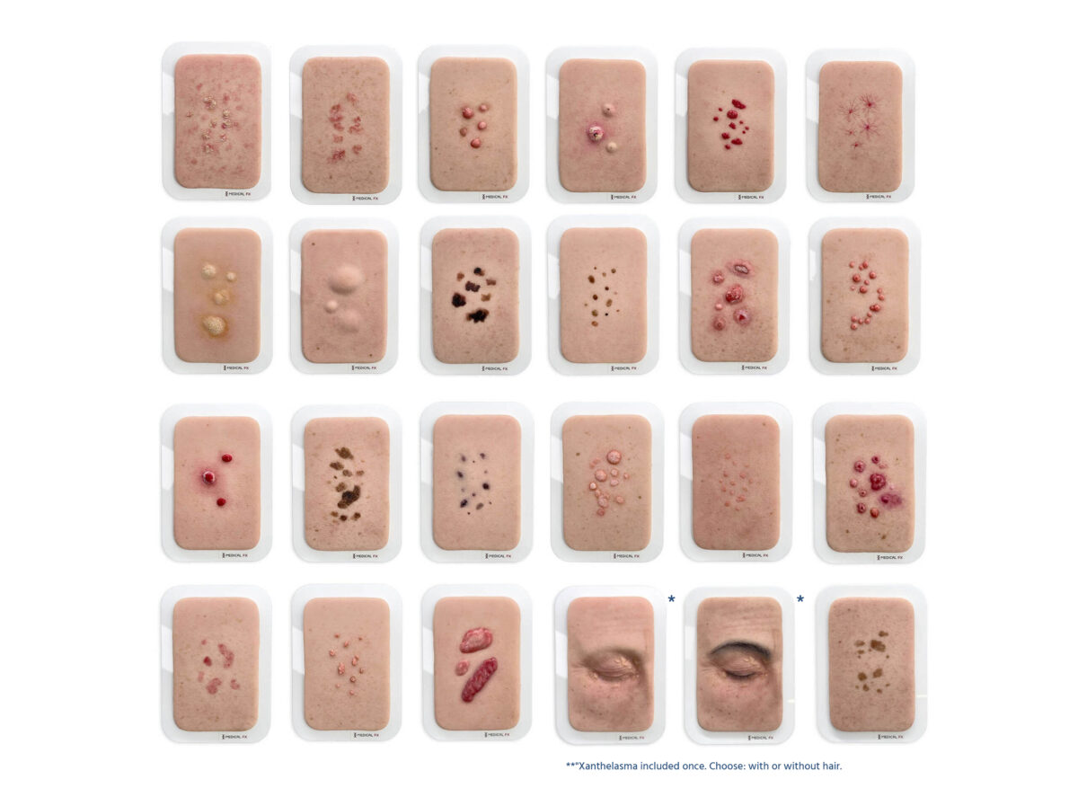 Pocket Wound Complete Set – 23 Dermatological Models