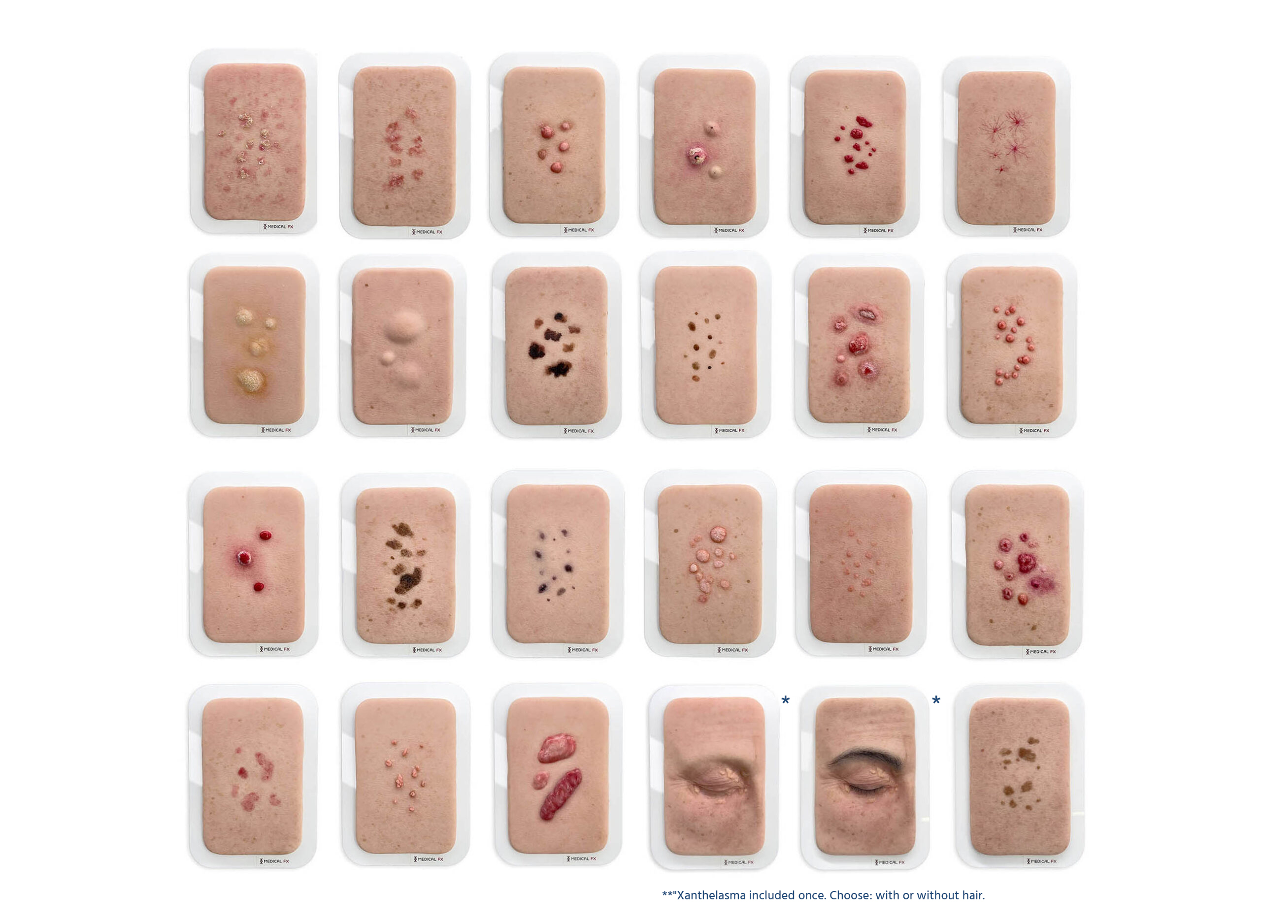 Pocket Wound Complete Set – 23 Dermatological Models - Image 1