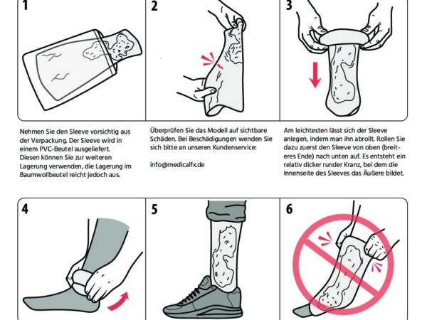 Sleeve Arm mit 3 Wunden – Bild 21
