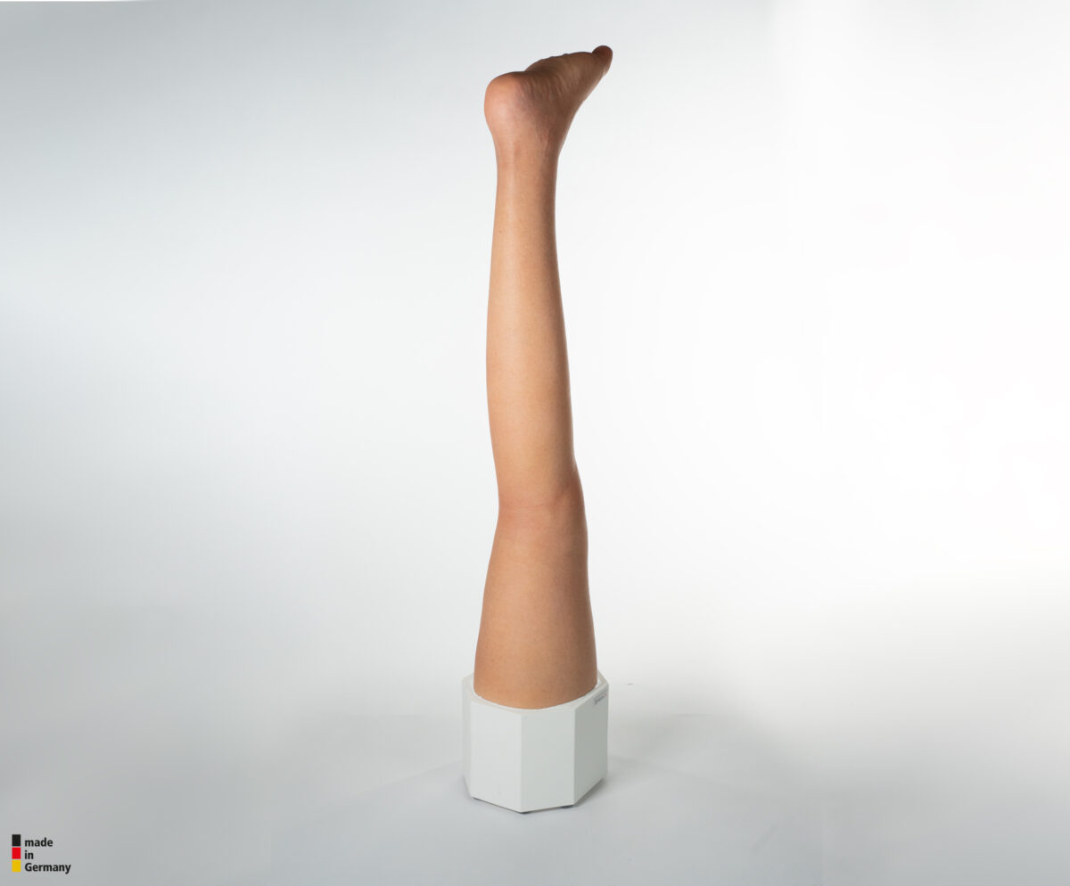 Sockelmodell Bein ohne Wunden
